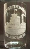 3-B factory etched glass c.1910 - image