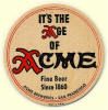 Acme Breweries, SF - beer  coaster, c. 1936-'43 -  image