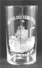 3-B etched beer glass c.1910 - image