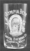 Olympia etched glass, c.1899