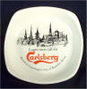 Carlsberg china ashtray -  image