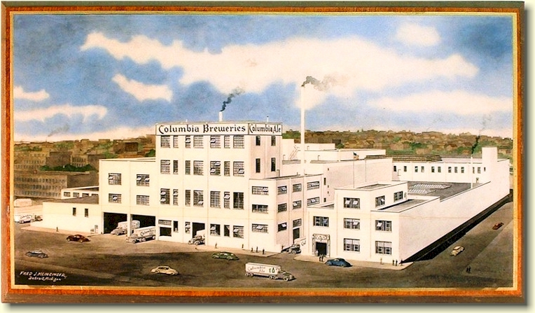 Columbia Brewery drawing, ca.1941
