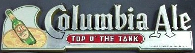 Columbia Ale display piece - image