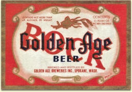 Golden Age red label 11 oz.