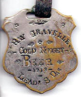 Gold Nugget watch fob