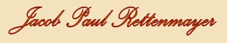 Jacob Paul Rettenmayer header