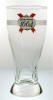 Kronenbourg beer glass from France