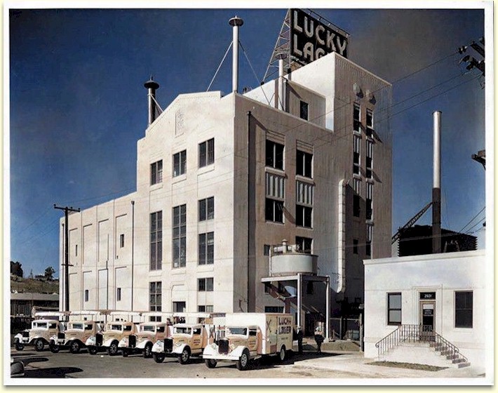 Lucky Lager Brewery c.1934