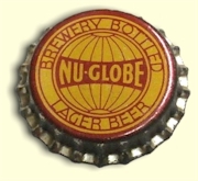 Nu-Globe Lager bottle cap