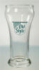 Heileman's Old Style beer glass - image