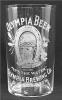 Olympia Beer etched glass - image