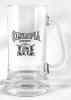 Olympia Beer mug - "black  lace"