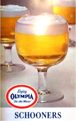 Olympia schooners ad