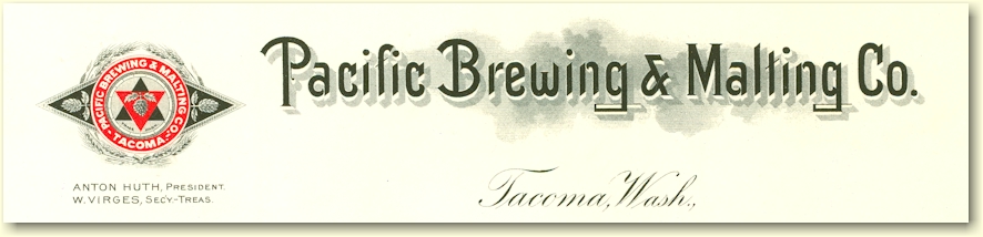 Pacific Brg. & Mltg. letterhead, c.1904