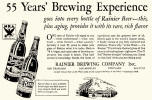 Rainier Beer & Rainier Dark ad, c.1933 - image