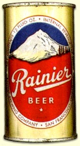 Rainier Beer can, c.1949 - image