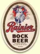 Rainier Bock label ca.1941