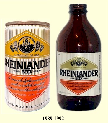 Rheinlander brand from 1989-92