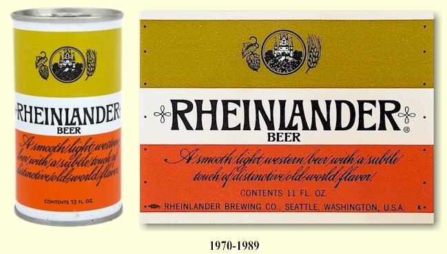 Rheinlander brand from 1970-89