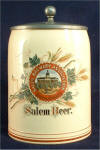 Salem Brewery Assn. beer stein, c.1904