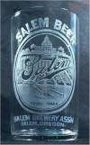 Salem Beer etched glass, c. 1907 -  image