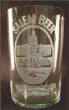 Salem Beer etched  glass, c. 1905 -  image