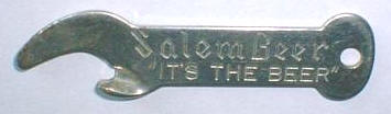 "Salem Beer" bottle opener - image