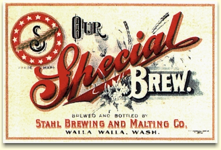 Stahl's "Special Brew" label