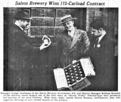 Article: Salem Brewery to brew Brown Derby Beer