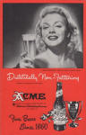 1948 ad for Non-Fattening Acme Beer