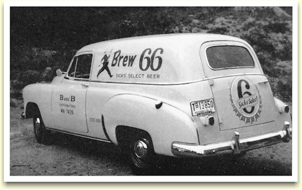 Brew 66 delivery van, ca.1951