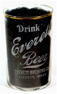 Drink Everett Beer, etched glass - image