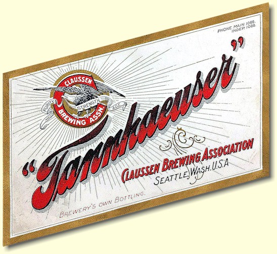2nd Tannheauser beer label