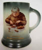 3-B mug of monk eating