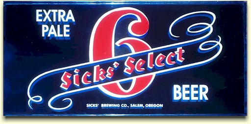 Sicks' Select ROG sign