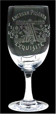 Exquist Beer glass from Anheuser-Busch
