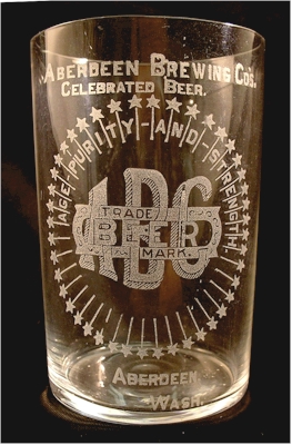 ABC etched glass - Aberdeen Brg. Co. - photo