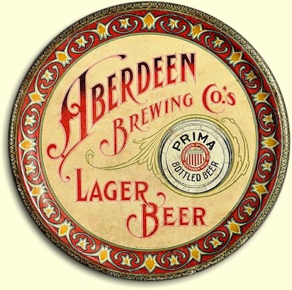 Aberdeen Brg. Co. Lager Beer tray