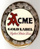 Acme Gold Label Beer emblem - image