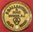 P. Ballantine & Sons beer tray from Newark, NJ