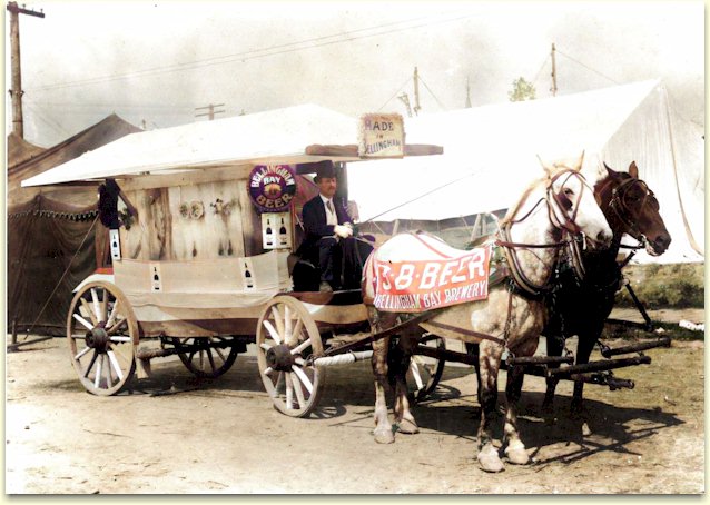 3-B Brewery parade wagon, c.1905