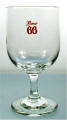 Brew 66 goblet style beer glass