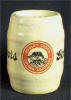 Coors barrel salt shaker, c.1935