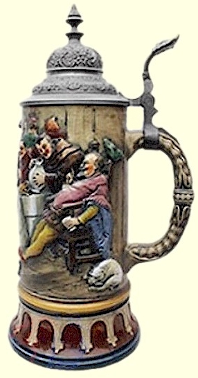 Dumler & Breiden beer stein No. 550