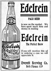 Edelrein Beer ad Oct 1913