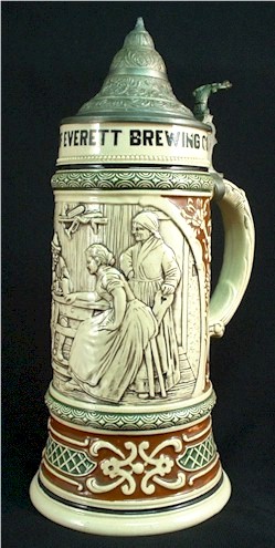 Everett Brewing Co. half-liter stein - image