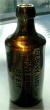 Hoxsie's Premium Beer bottle - back lit