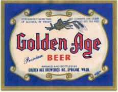 Golden Age blue label 32 oz.