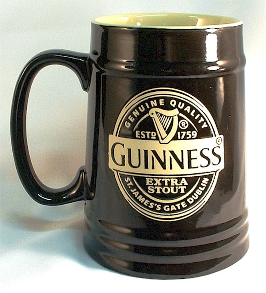 Guinness Extra Stout Glass Tankard