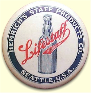 Hemrich's Staff Prods. Lifestaff button